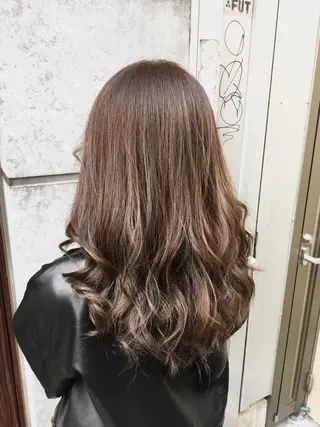 セミロング カラー ヘアアレンジ 👑指名率No.1 👑坂口飛翔のヘアスタイル