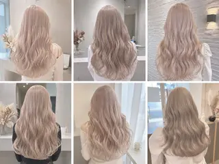 ロング カラー カラー特化/ブリーチ 梅田中崎町/あかりのヘアスタイル