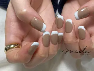 ネイル miele【ミエレ】 海外シンプルデザインのネイルデザイン