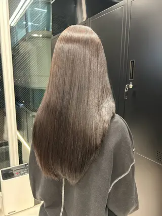 カラー HARUKI MINATO JAPAN 仙台所属・💜ひな💜縮毛矯正 /透明感/韓国ヘアのヘアスタイル