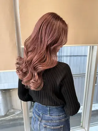 ロング カラー 💜ハイトーン💛 マジカルかいちゃんのヘアスタイル