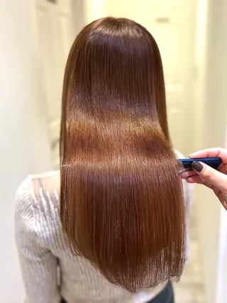 ロング カラー 💙mai🫧 縮毛矯正・ハイライトのヘアスタイル