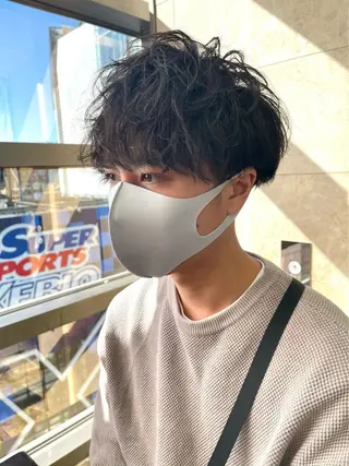 メンズ ゆう🫧 透明感/ハイトーンのヘアスタイル