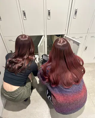 カラー 透明感ベージュ🤎 ナチュラルレイヤーのヘアスタイル