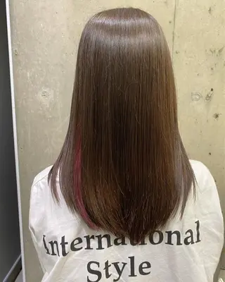 セミロング カラー 🟠soLo🟠染谷 駿介🟠髪質改善🟠のヘアスタイル