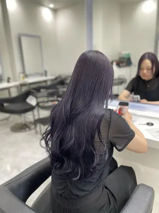 カラー ［銀座］淡色 ラベンダー🫧大村のヘアスタイル