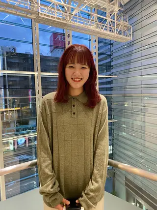 ミディアム カラー mai / linoah˚✧のヘアスタイル