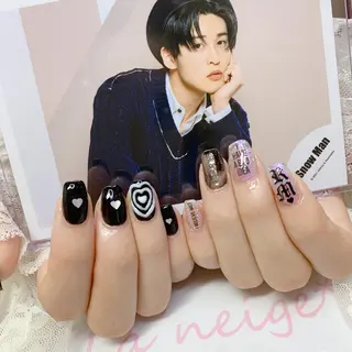 ネイル La neige* yuki 🐩🌙のネイルデザイン