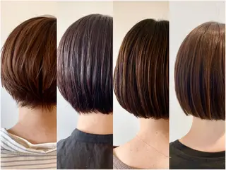 ショート milis 知崎春奈のヘアスタイル