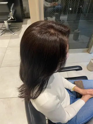 ロング カラー 梅田美容室 SPADICユヅキ♠のヘアスタイル