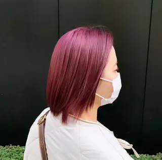 ショート カラー LAFF きよののヘアスタイル