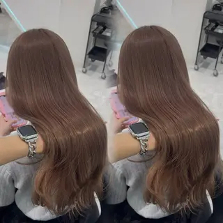 カラー 🩶透明感ブリーチ カラー🩶 maoのヘアスタイル