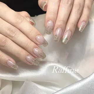 ネイル RAFFINE haru🦋🩵のネイルデザイン