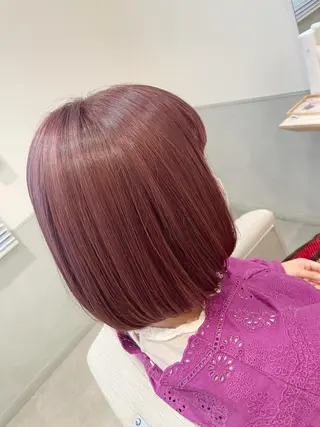 カラー 関 桃子のヘアスタイル