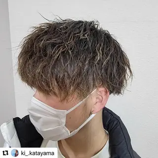 ミディアム カラー メンズ 🩷Eny terrace🩷のヘアスタイル