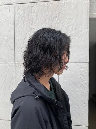 パーマ メンズ パーマ支持率No.1 ❤️‍🔥安成弾のヘアスタイル