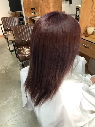 ロング カラー パーマ ヘアアレンジ 暖色ボブ 🍊rikakoのヘアスタイル