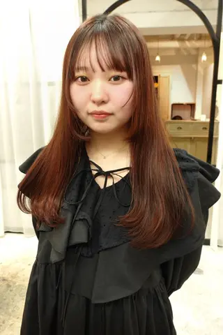 ロング 柴田美育/ カットモデル募集のヘアスタイル