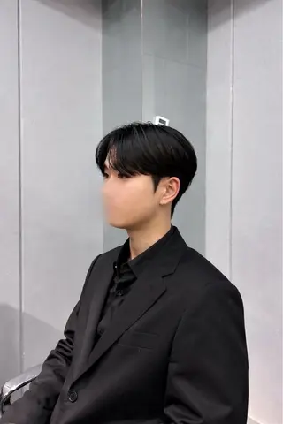 パーマ メンズ 梅田/パーマ/ 韓国メンズヘア/ハタのヘアスタイル