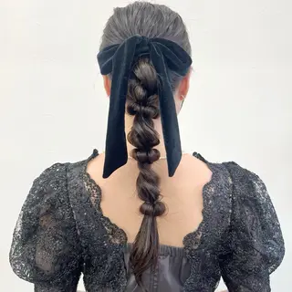 ロング ヘアアレンジ 初めてのショート お任せください✂️のヘアスタイル
