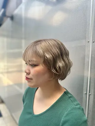 カラー 木村 心海☆明石のヘアスタイル