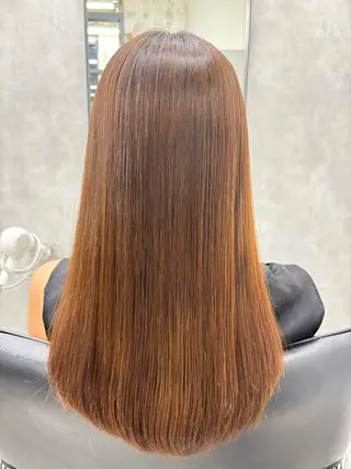 ロング カラー すぐ巻ける縮毛矯正 🍀勝倉　麗のヘアスタイル