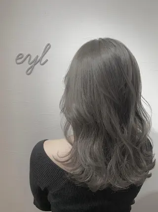 セミロング カラー 💎赤み消しカラー 特化型デザイナー💎のヘアスタイル
