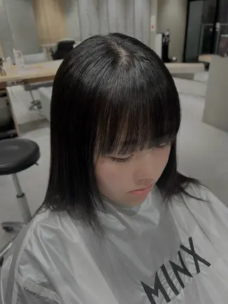 パーマ MINX momokaのヘアスタイル