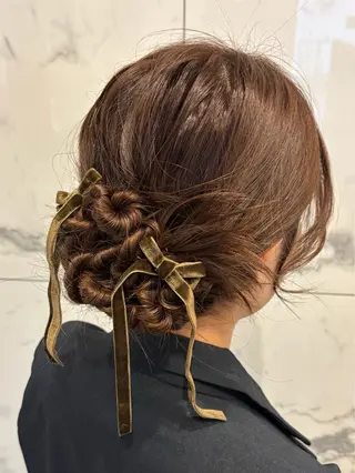 ヘアアレンジ 木村 綺音のヘアスタイル