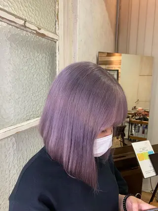 ミディアム カラー Grit 元町店のヘアスタイル