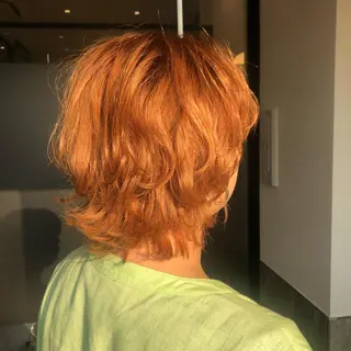 ショート カラー パーマ ヘアアレンジ キッズ stylist 🌸 kana.のヘアスタイル