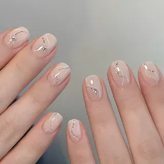 ネイル Camellia 長さだし& デザインのネイルデザイン