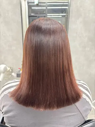 ロング カラー すぐ巻ける縮毛矯正 🍀勝倉　麗のヘアスタイル