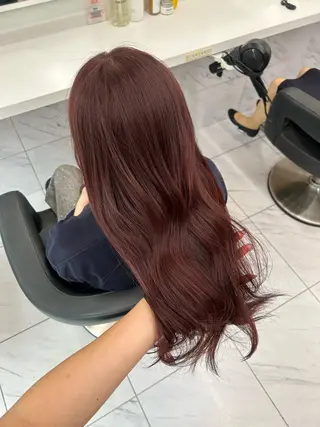 カラー 透明感ベージュ🤎 ナチュラルレイヤーのヘアスタイル