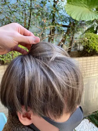 ショート カラー メンズ 小山功陽 /メンズスタイルのヘアスタイル