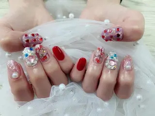 ネイル princess スカルプ専門店のネイルデザイン