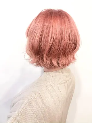 ショート カラー ダメージレスサロン✨ kayo🌱のヘアスタイル