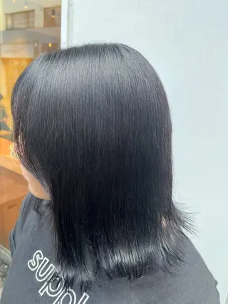 ミディアム ひらち まいののヘアスタイル
