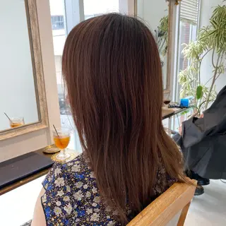 ショート カラー ブリーチなし✨艶髪 カラー𓃲YAGIのヘアスタイル
