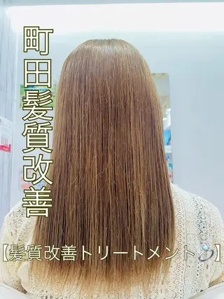 セミロング 【髪質改善カラー】 瀧田嵐士🇰🇷のヘアスタイル