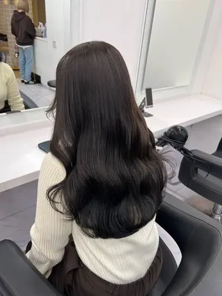 ロング カラー 💖札幌カラー 指名No.1💖玲奈のヘアスタイル