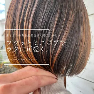 ショート KAKKY/ショート レイヤー/千種/池下のヘアスタイル