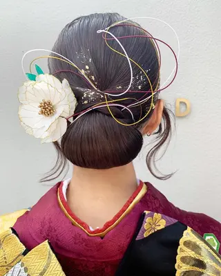 ロング ヘアアレンジ KAWATOKO MISUZUのヘアスタイル