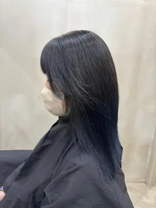 セミロング カラー 中園康 /カラー/ブリーチのヘアスタイル