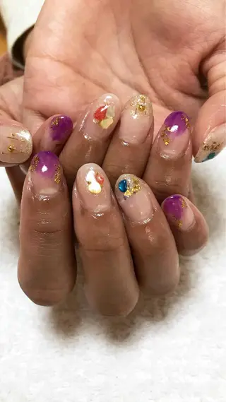 ネイル private_ salon.Leaのネイルデザイン