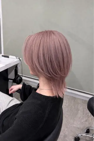 カラー メンズ miwa 🖤のヘアスタイル