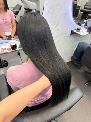 ロング カラー 韓国ヘア🎀 /♡𝓝𝓸𝓪♡のヘアスタイル