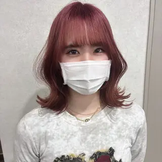 カラー うる艶/ハイトーン 🎀hina🎀のヘアスタイル