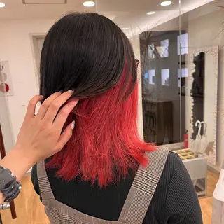 セミロング カラー un.le.pont ルカ 🎨のヘアスタイル