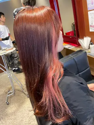 カラー 米山 璃奈のヘアスタイル